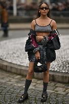 PFW Miu Miu Outside Arrivals