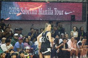 Philippines Sabrina Ionescu Manila Tour