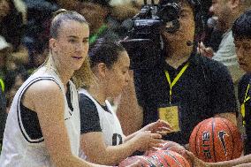 Philippines Sabrina Ionescu Manila Tour