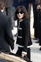 PFW - Chanel  PAP - Arrivals NB