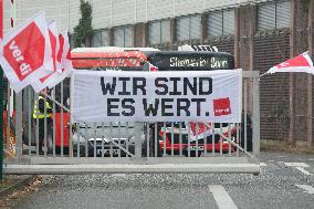 Local Transit Workers On 2 Days Strike In Bonn