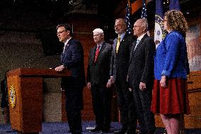 Mike Johnson and House Republican Leadership Hold Press Conference