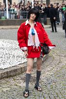 PFW - Miu Miu PAP - Arrivals NB