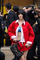 PFW - Miu Miu PAP - Arrivals NB