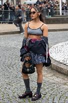 PFW - Miu Miu PAP - Arrivals NB