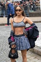 PFW - Miu Miu PAP - Arrivals NB