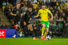 Norwich City FC v Sheffield Wednesday FC - Sky Bet Championship