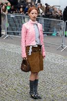 PFW - Miu Miu PAP - Arrivals NB