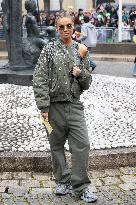 PFW - Miu Miu PAP - Arrivals NB