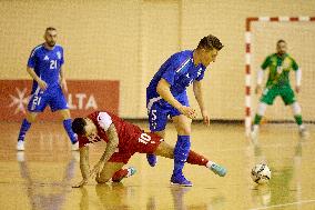 Malta v Italy - Futsal Main Round Qualifier