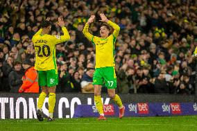 Norwich City FC v Sheffield Wednesday FC - Sky Bet Championship