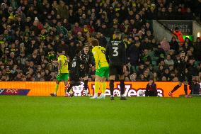 Norwich City FC v Sheffield Wednesday FC - Sky Bet Championship