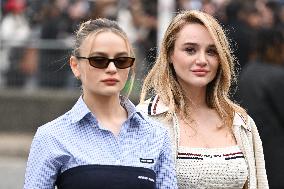 PFW Miu Miu Arrivals