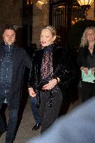 PFW - Kate And Lila Moss Head To Saint Laurent