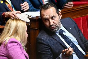 Questions Time At National Assembly - Paris