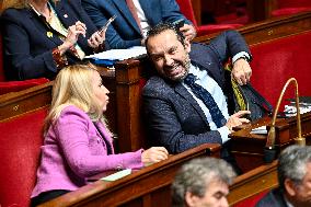 Questions Time At National Assembly - Paris