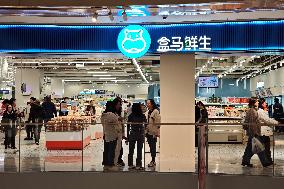 Freshippo Store in Shanghai