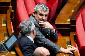 Questions Time At National Assembly - Paris