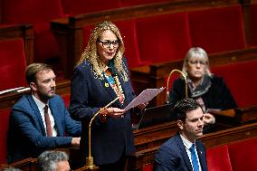 Questions Time At National Assembly - Paris