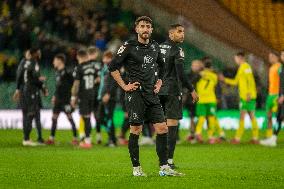 Norwich City FC v Sheffield Wednesday FC - Sky Bet Championship