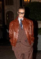 PFW - Rosie Huntington-Whiteley Outside The Ritz