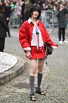 PFW Miu Miu Arrivals