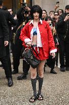 PFW Miu Miu Arrivals