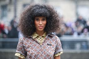 PFW Miu Miu Arrivals