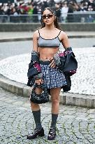 PFW Miu Miu Arrivals