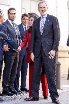 Royals return to Valencia to meet with businessmen and social entitie