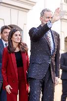 Royals return to Valencia to meet with businessmen and social entitie