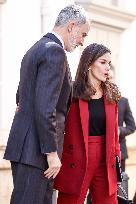 Royals return to Valencia to meet with businessmen and social entitie