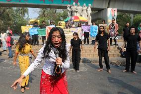 Protest Against Rape And Harassment In Dhaka