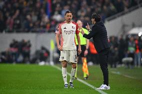 FCSB v Olympique Lyonnais - UEFA Europa League 2024/25 Round of 16 First Leg