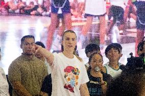 Philippines Sabrina Ionescu Manila Tour Final Day