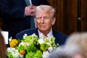 President Trump attend Friends of Ireland luncheon