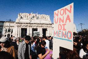 The Transfeminist Demonstration Of Non Una Di Meno During The International Women’s Day On 8 March In Milan