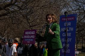 "Save Our Medicaid" Rally Outside Of The Capitol In Washington, D.C