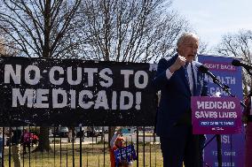 "Save Our Medicaid" Rally Outside Of The Capitol In Washington, D.C