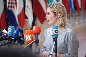 Emergency EU Summit About Ukraine And Defence In Brussels