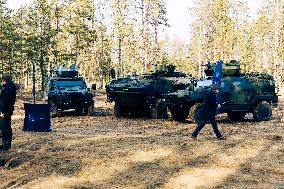 Estonia strengthens 2nd Infantry Brigade with first Turkish-made armored vehicles