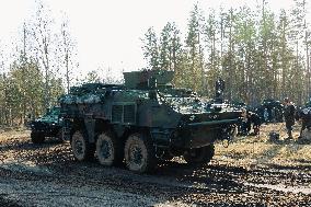 Estonia strengthens 2nd Infantry Brigade with first Turkish-made armored vehicles