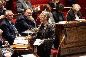 Questions To The French Government At The National Assembly