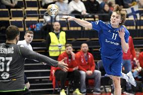 Handball - Men s EHF EURO 2026 Qualifiers - Finland vs Slovakia