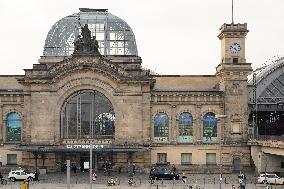 Exterior Of Dresden Central Station