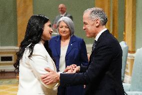 Swearing-in Of The 30th Canadian Ministry - Ottawa