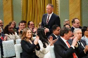 Swearing-in Of The 30th Canadian Ministry - Ottawa