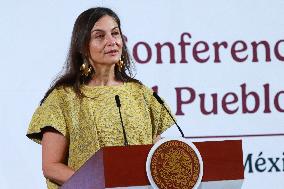 Mexico’s President Claudia Sheinbaum Pardo Briefing