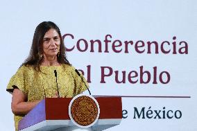 Mexico’s President Claudia Sheinbaum Pardo Briefing