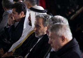 Iranian Foreign Minister Abbas Araghchi